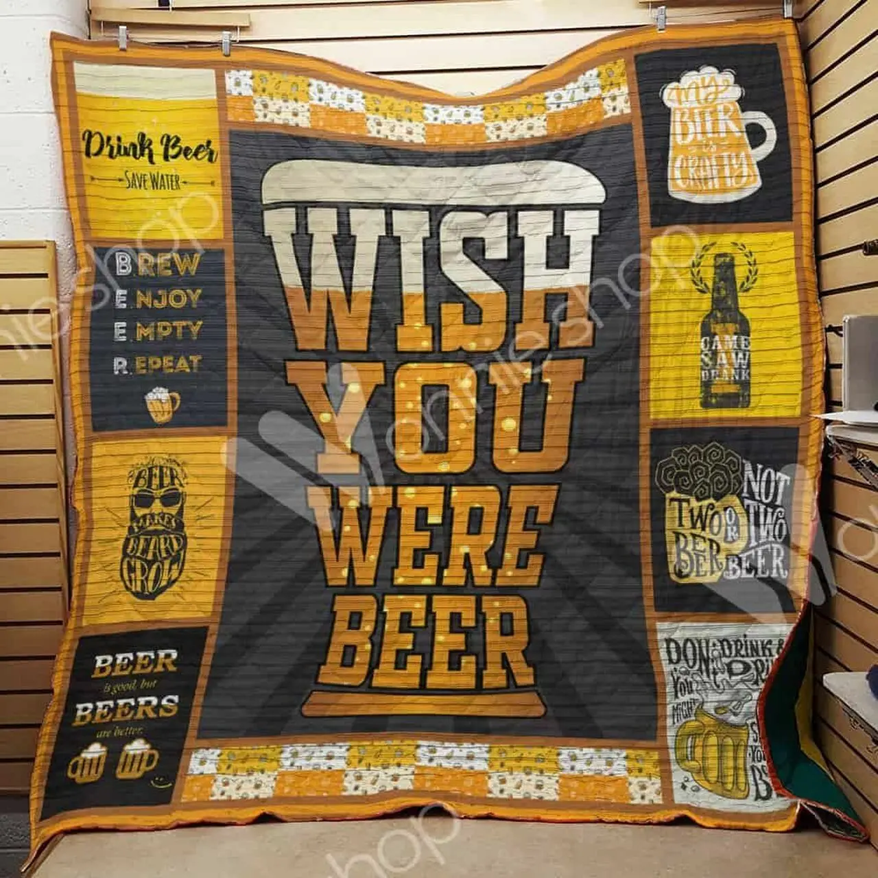 Beer Jfj Quilt Yf and Home Decor