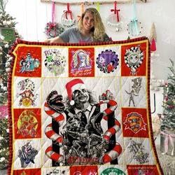 Beetlejuice Quilt Blanket 02205 and Home Decor