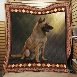 Belgian Shepherd Dog Malinois Dog Quilt Blanket Lukhgp Dhc0301999Dd and Home Decor
