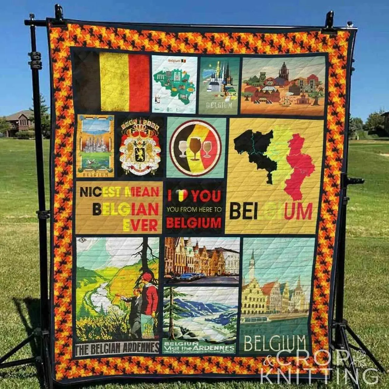 Belgium 3 Blanket Th1307 Quilt and Home Decor