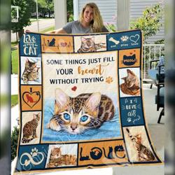 Bengal Cat Awesome E Quilt Derqre and Home Decor