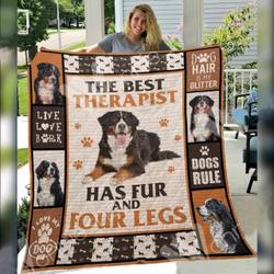 Bernese Mountain Dog O Quilt Wc and Home Decor