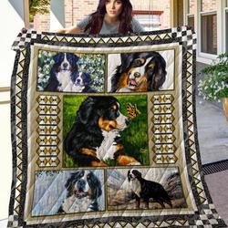 Bernese Mountain Jfj Quilt Fq and Home Decor
