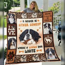 Bernese Moutain Dog Awesome E Quilt Derqhc and Home Decor