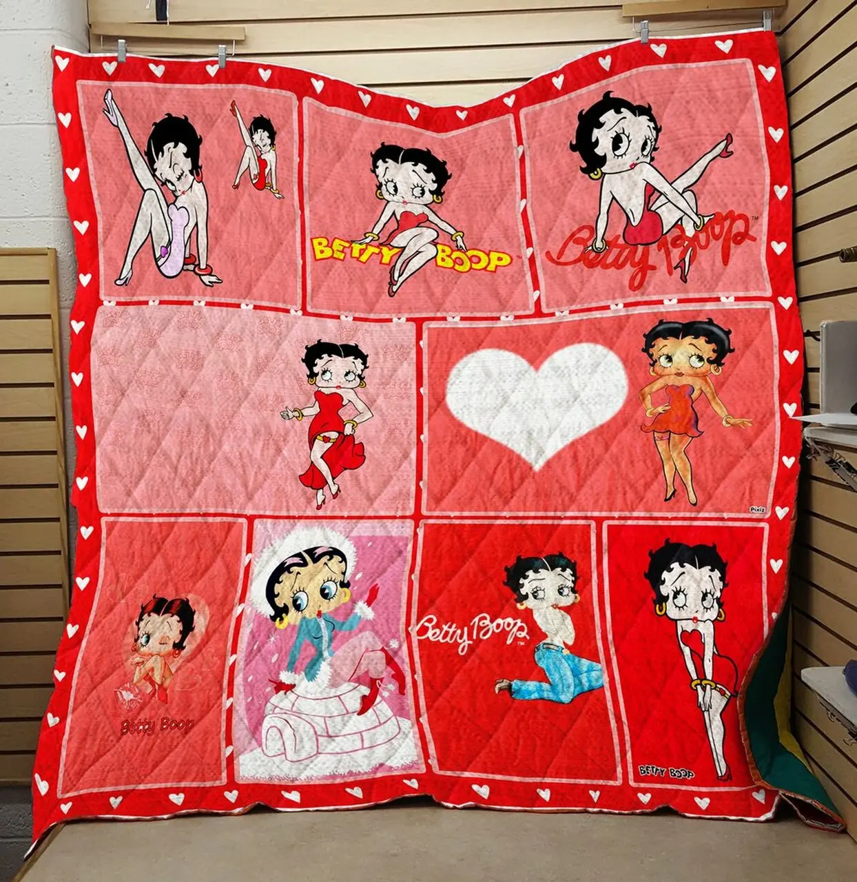 Betty Boop Beauty Girl Quilt V2 Quilt and Home Decor