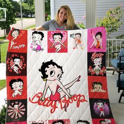 Betty Boop Quilt Blanket and Home Decor