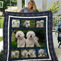 Bichon Frisxc3Xa9 Quilt Blanket Qui3002 and Home Decor