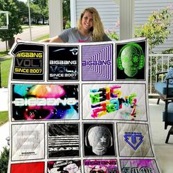 Big Bang Quilt Blanket and Home Decor