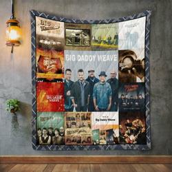 Big Daddy Weave Album Covers Quilt Blanket and Home Decor