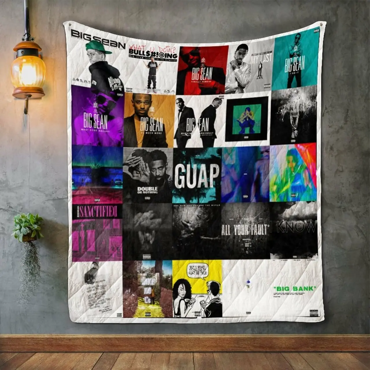 Big Sean Album Covers Quilt Blanket and Home Decor