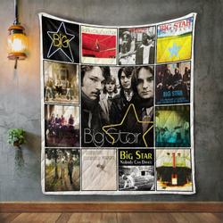 Big Star Album Covers Quilt Blanket and Home Decor