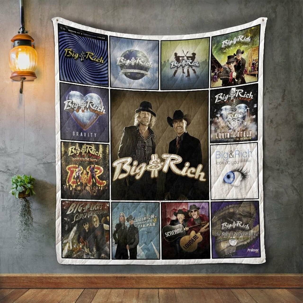 Big X Amp Amp Rich Album Covers Quilt Blanket and Home Decor