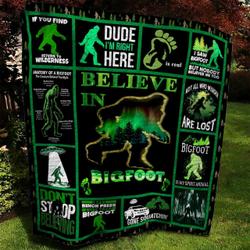 Bigfoot Bbb041103 Quilt Blanket and Home Decor