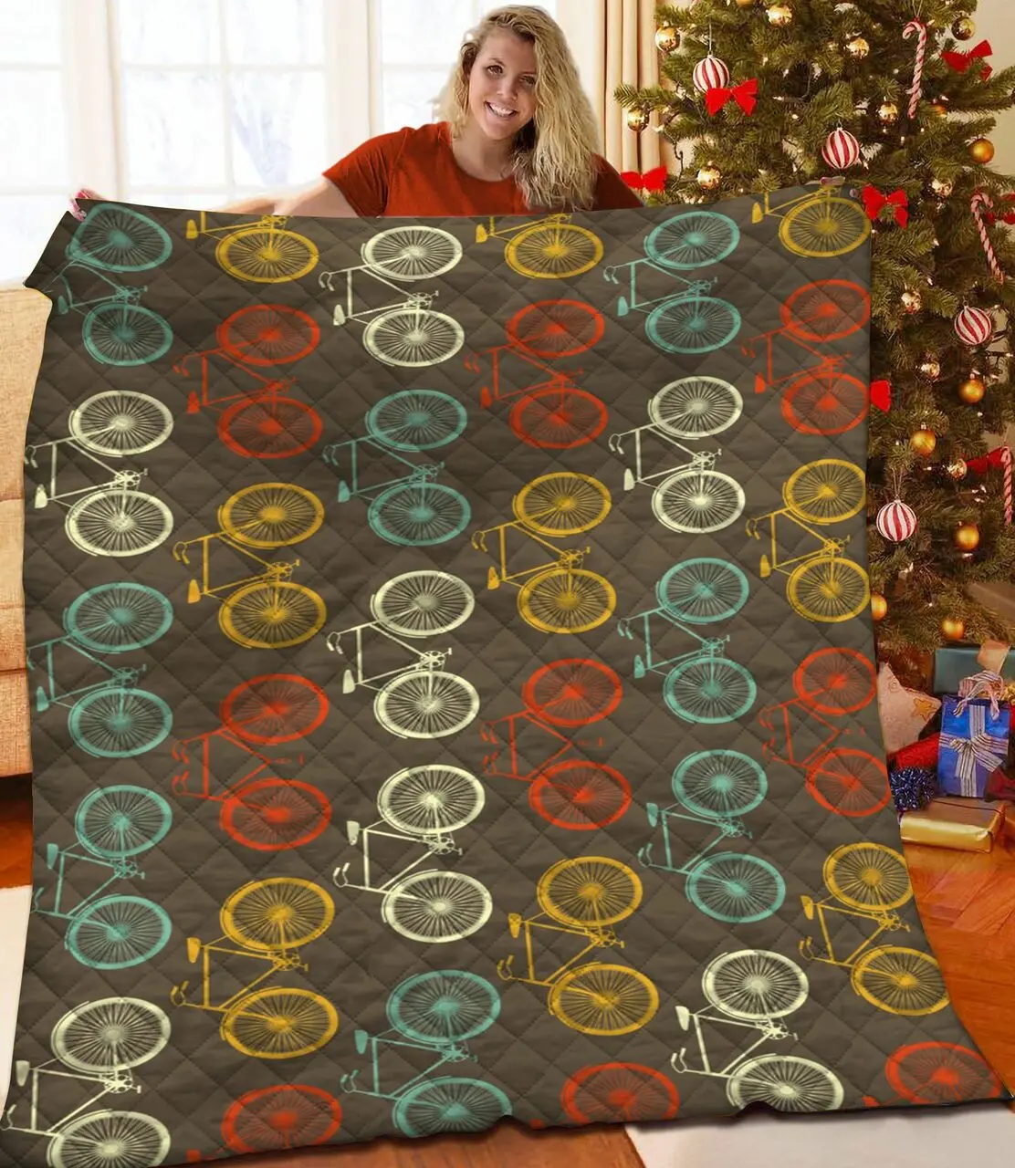 Bike Jfj Quilt Px and Home Decor