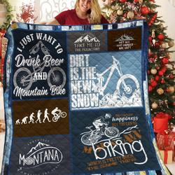 Biker Jfj Quilt Gn and Home Decor