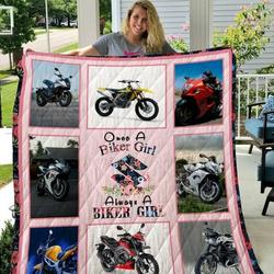 Biker Szk Quilt Blanket Beeq5019  Quilt and Home Decor