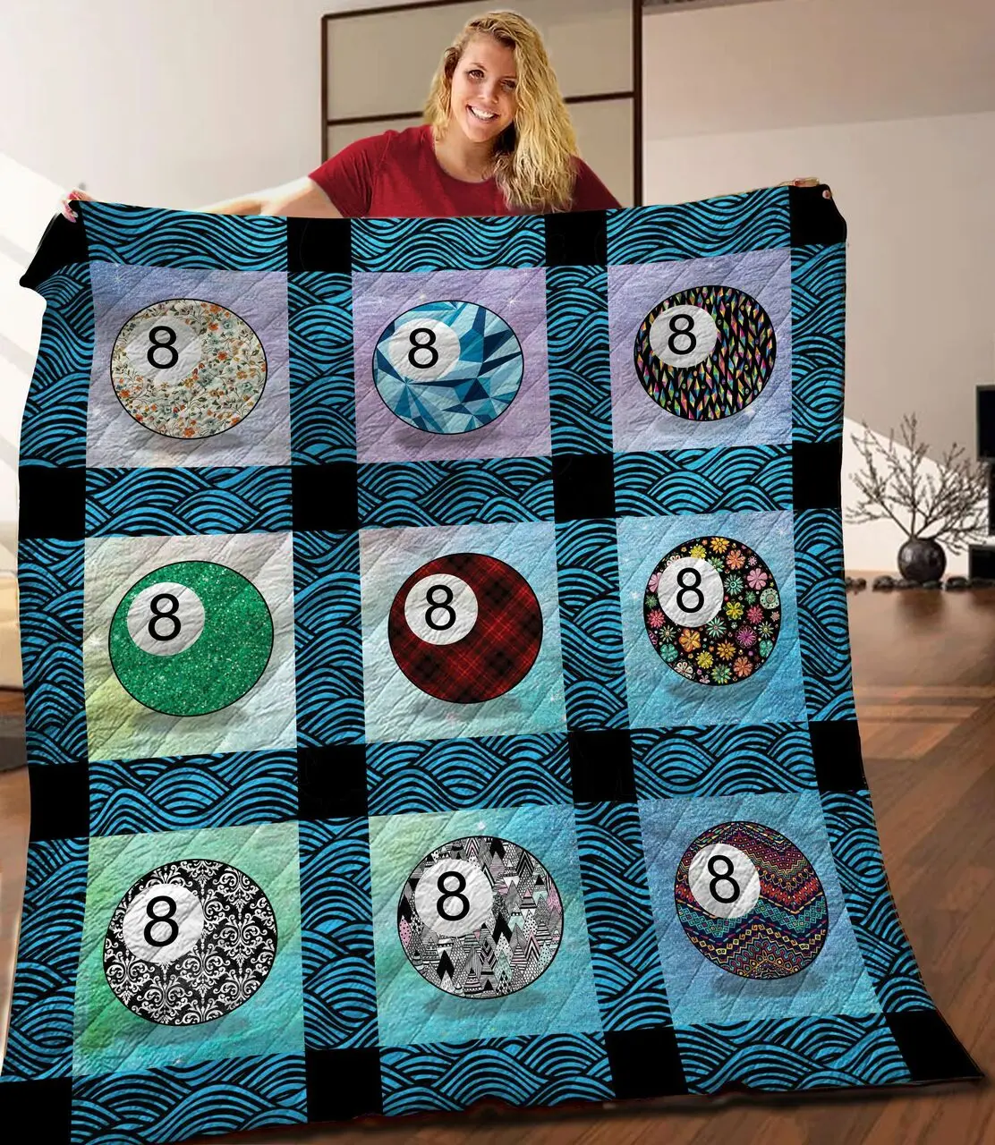 Billiard Jfj Quilt Ie and Home Decor
