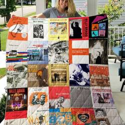 Billy Bragg Quilt Blanket M110658  Quilt and Home Decor