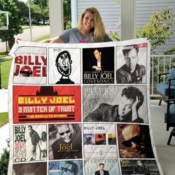 Billy Joel Compilations Albums Quilt Blanket and Home Decor