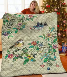 Bird Jfj Quilt Aj and Home Decor