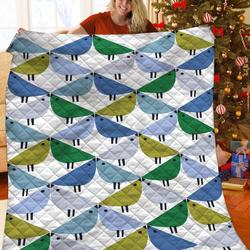 Bird Jfj Quilt Ec and Home Decor