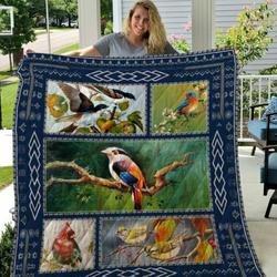 Bird Jfj Quilt Eg and Home Decor