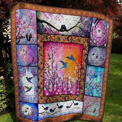 Bird Love Ah Quilt Derqps and Home Decor