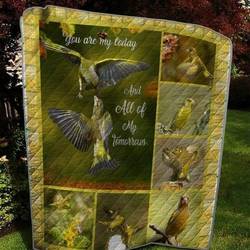 Bird You Are My Today Quilt Design By Exrain and Home Decor