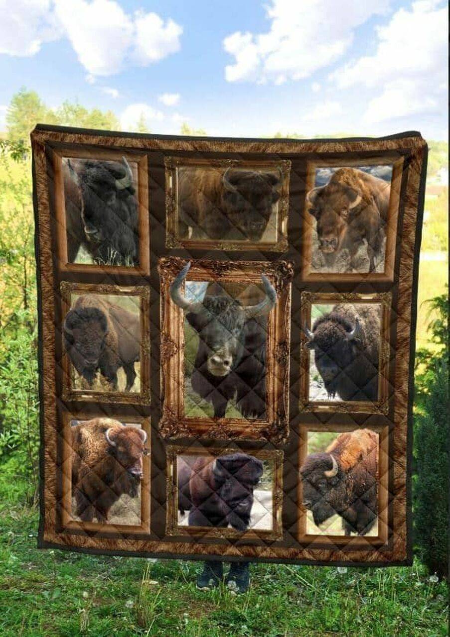Bison Bl Strong Soul Ah Quilt Derqjh and Home Decor