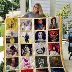 Björk Quilt Blanket 01      and Home Decor