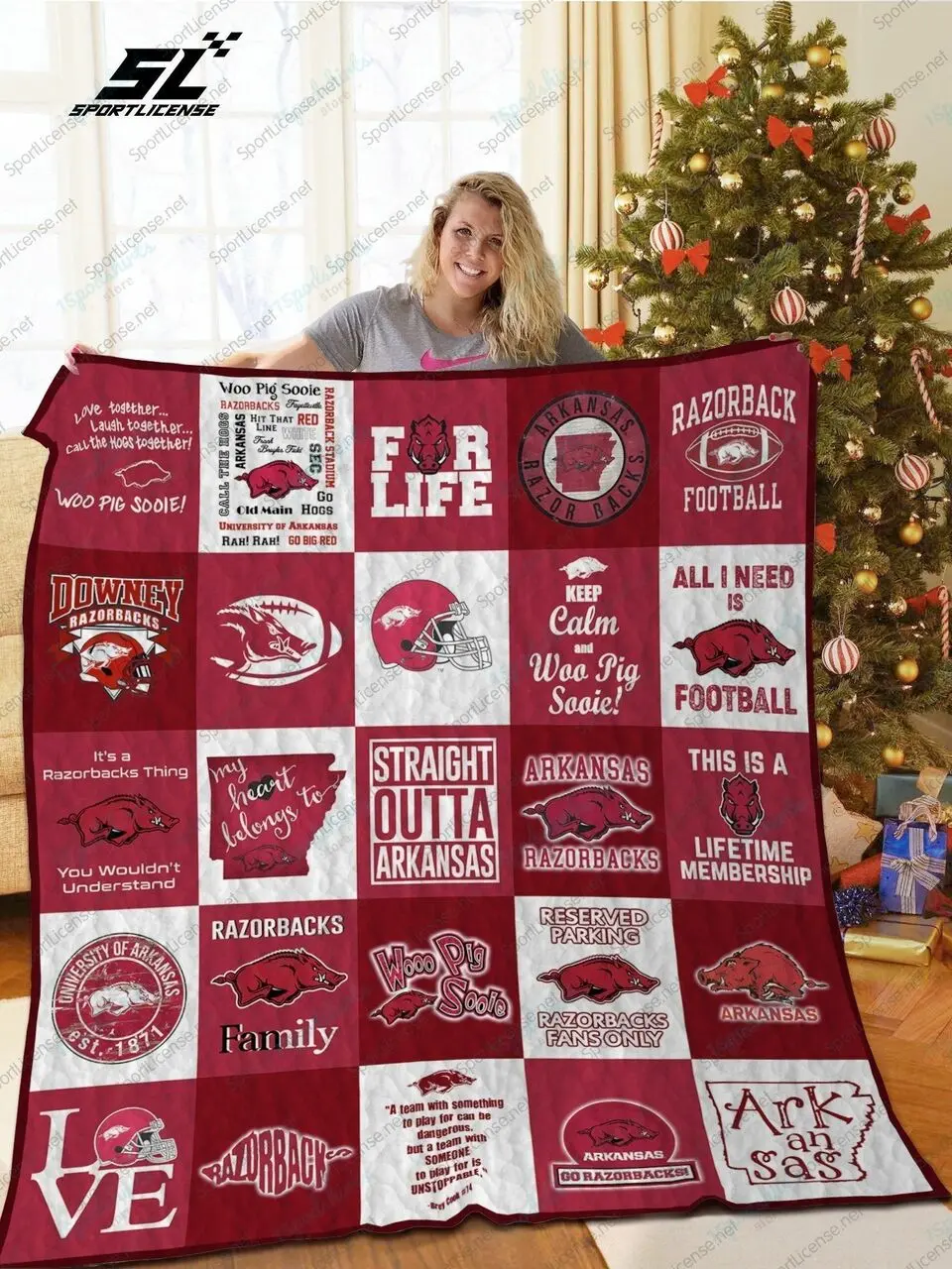 Bl Ar Lx Quilt Blanket and Home Decor