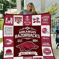 Bl Ar Quilt Blanket 01 and Home Decor