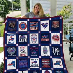 Bl Bb Caro Quilt Blanket and Home Decor