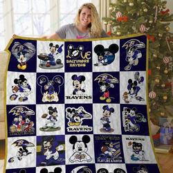 Bl Br Dn Quilt Blanket and Home Decor