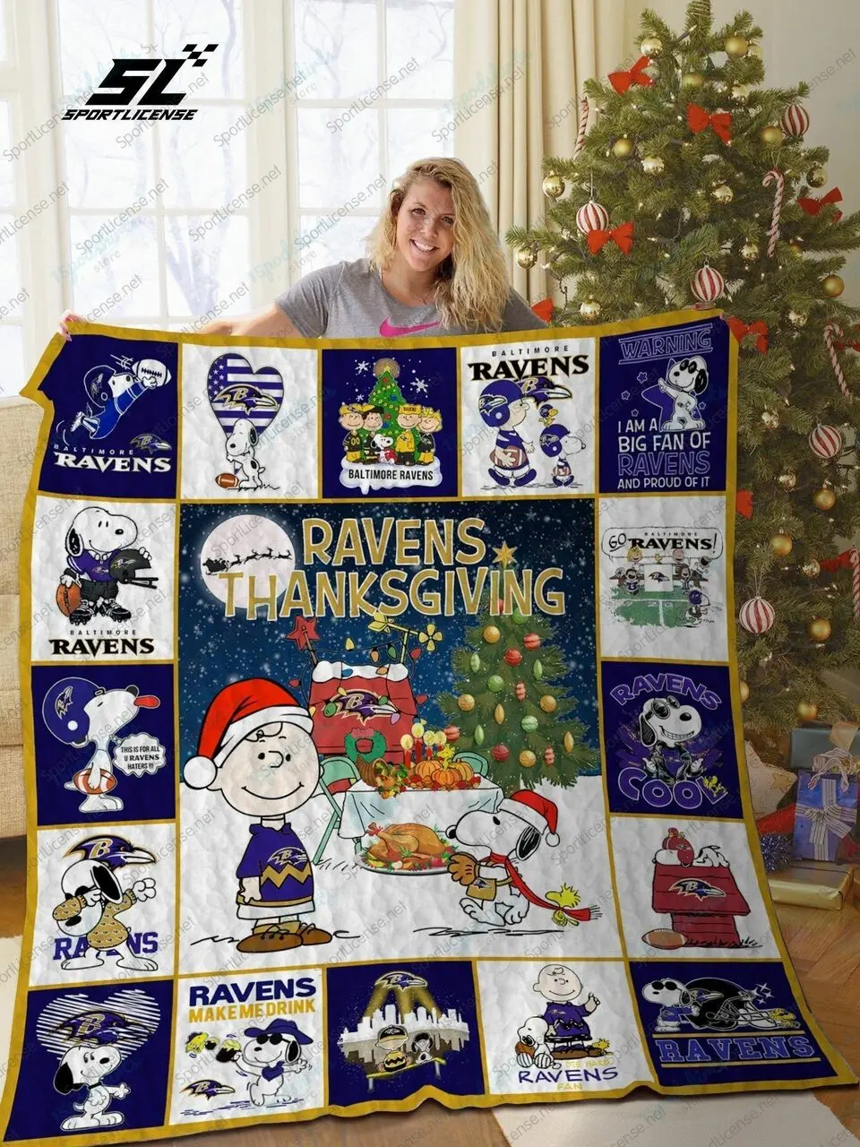 Bl Br Sn Quilt Blanket Ver 17 2 and Home Decor