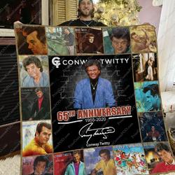 Bl Conway Twitty Quilt Blanket and Home Decor