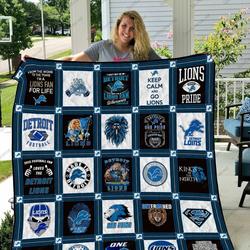 Bl Dl Caro Quilt Blanket and Home Decor
