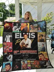 Bl Elvis Presley Quilt Blanket and Home Decor