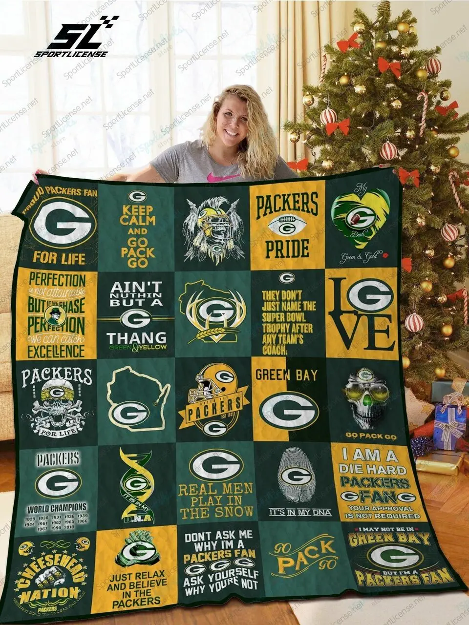 Bl Gbp Lx Quilt Blanket and Home Decor