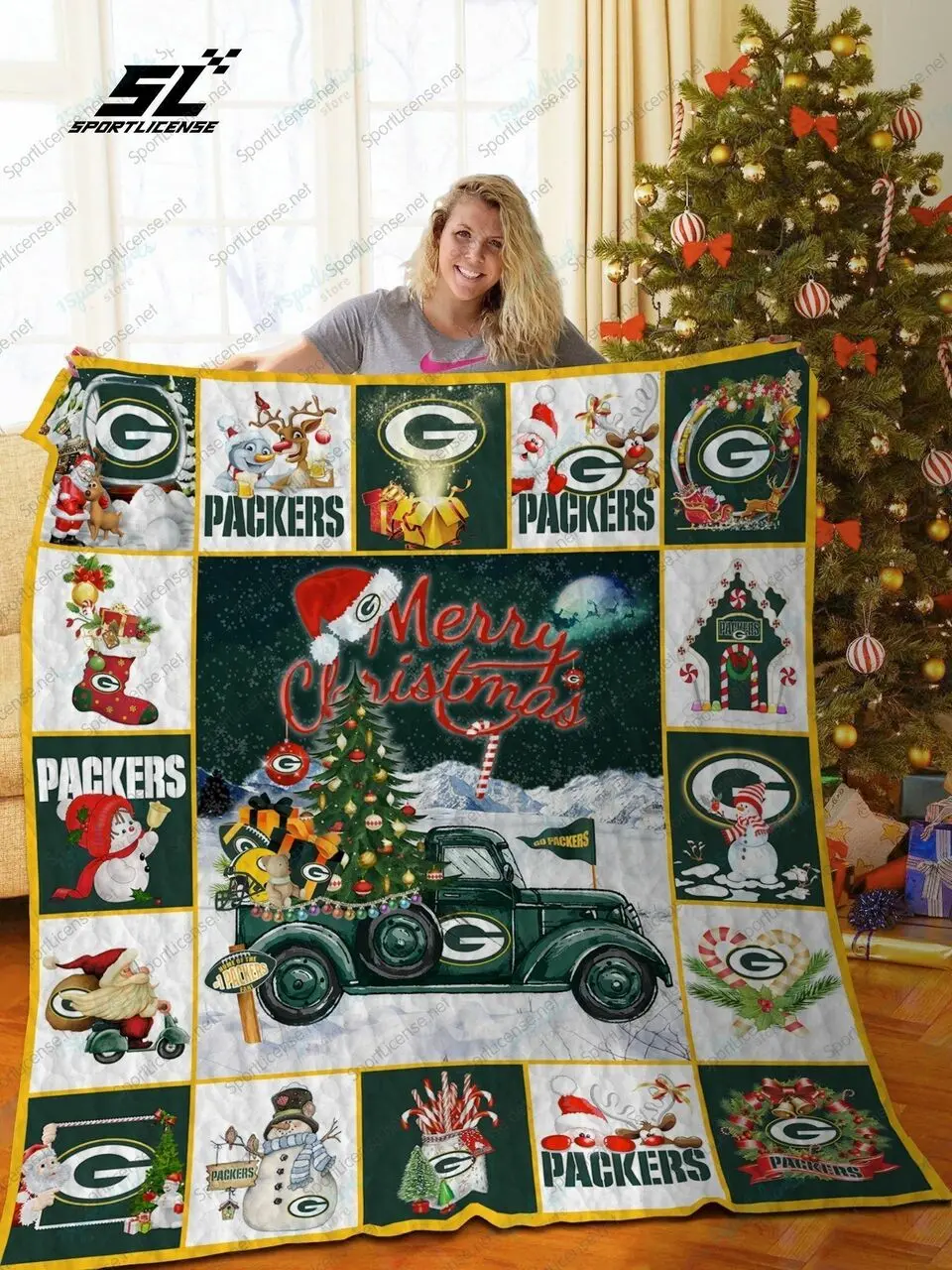 Bl Gbp T Quilt Blanket and Home Decor