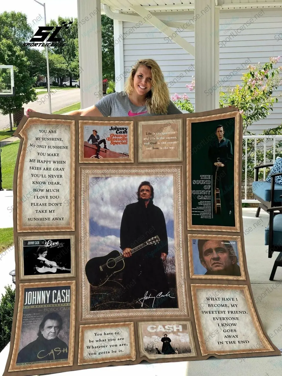 Bl Js Quilt Blanket and Home Decor