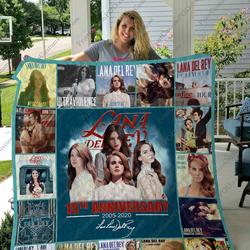 Bl Lana Del Rey Quilt Blanket and Home Decor