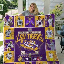 Bl Lsu Pbc 2019 Quilt Blanket and Home Decor