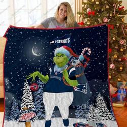 Bl Nep Grinch Quilt Blanket and Home Decor