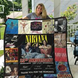 Bl Nirvana Quilt Blanket and Home Decor
