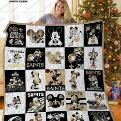 Bl Nos Disney Quilt Blanket and Home Decor