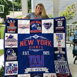 Bl Nyg Quilt Blanket Ver 17 and Home Decor