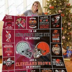 Bl Osb Clb Quilt Blanket and Home Decor