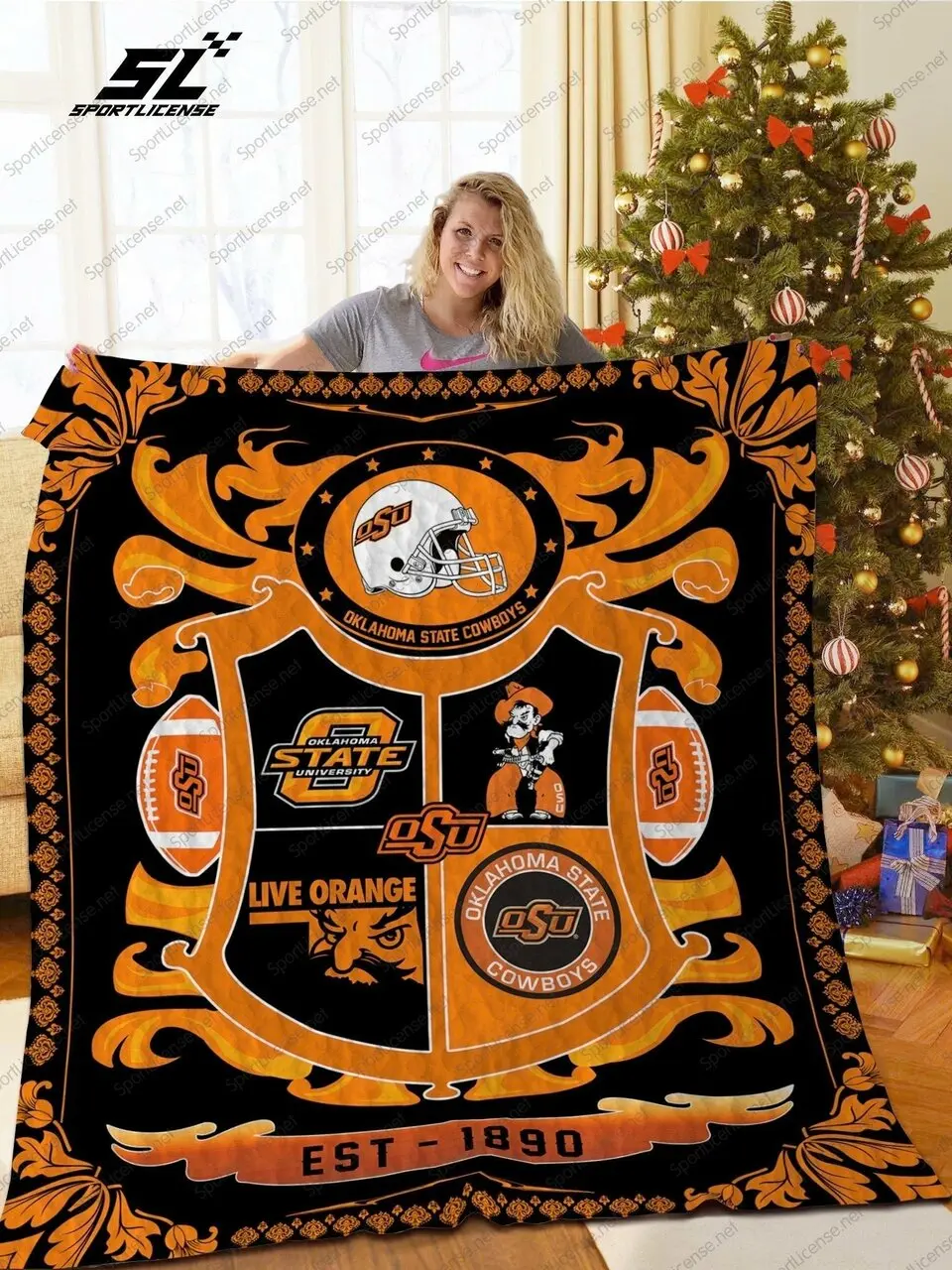 Bl Osc New Quilt Blanket and Home Decor