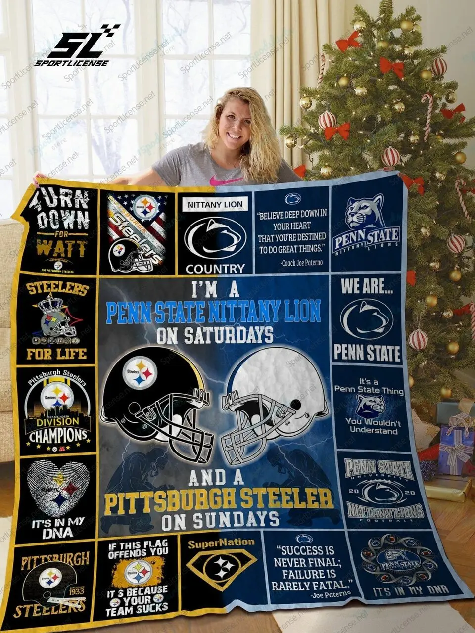 Bl Pe Psnl Quilt Blanket and Home Decor